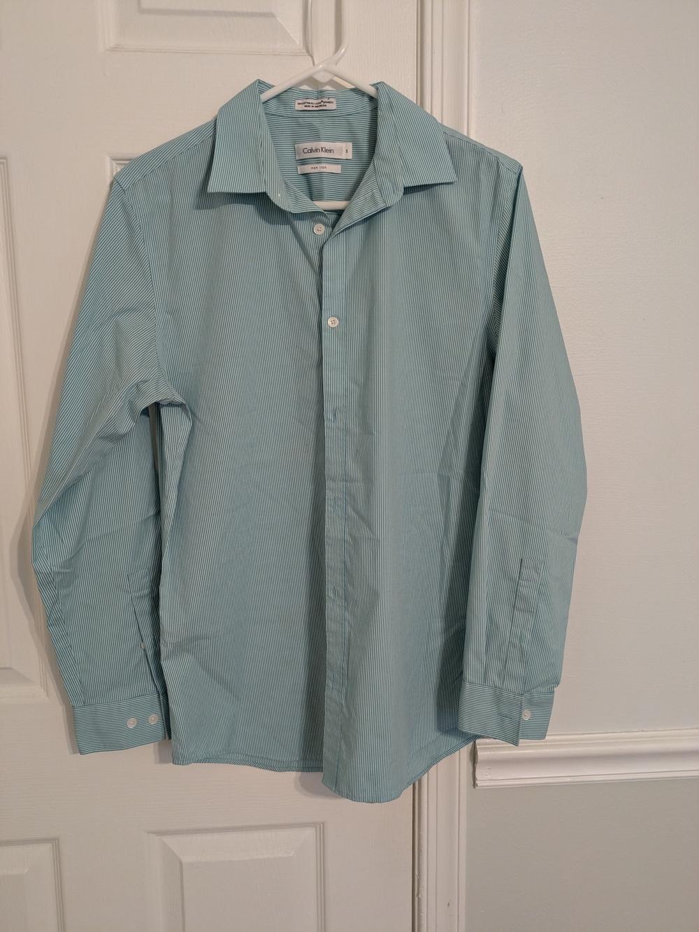 Calvin Klein Light Mint Green Dress Shirt